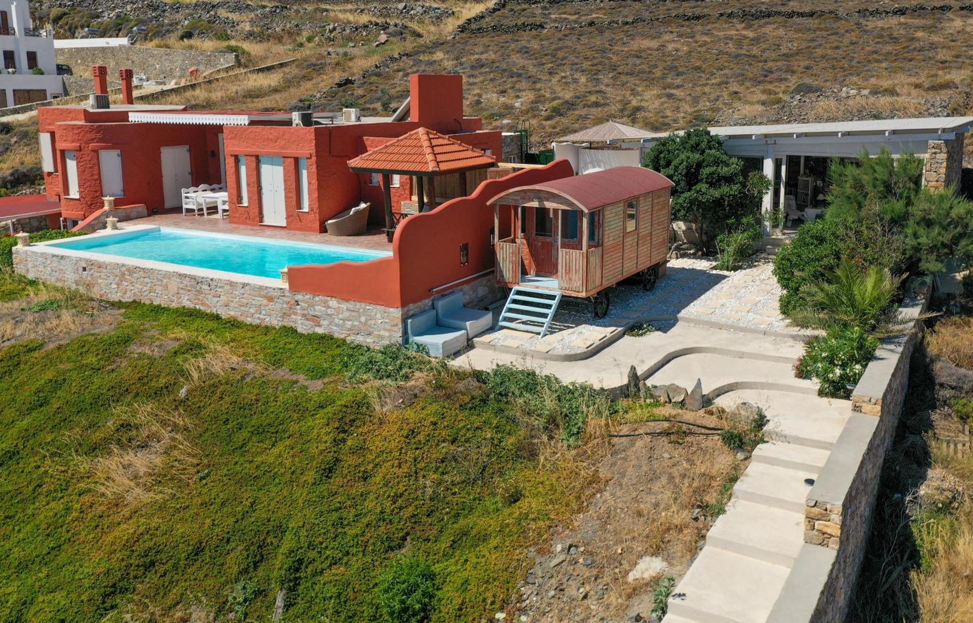 Villa Zen Dans Le Bleu Ермуполіс Екстер'єр фото