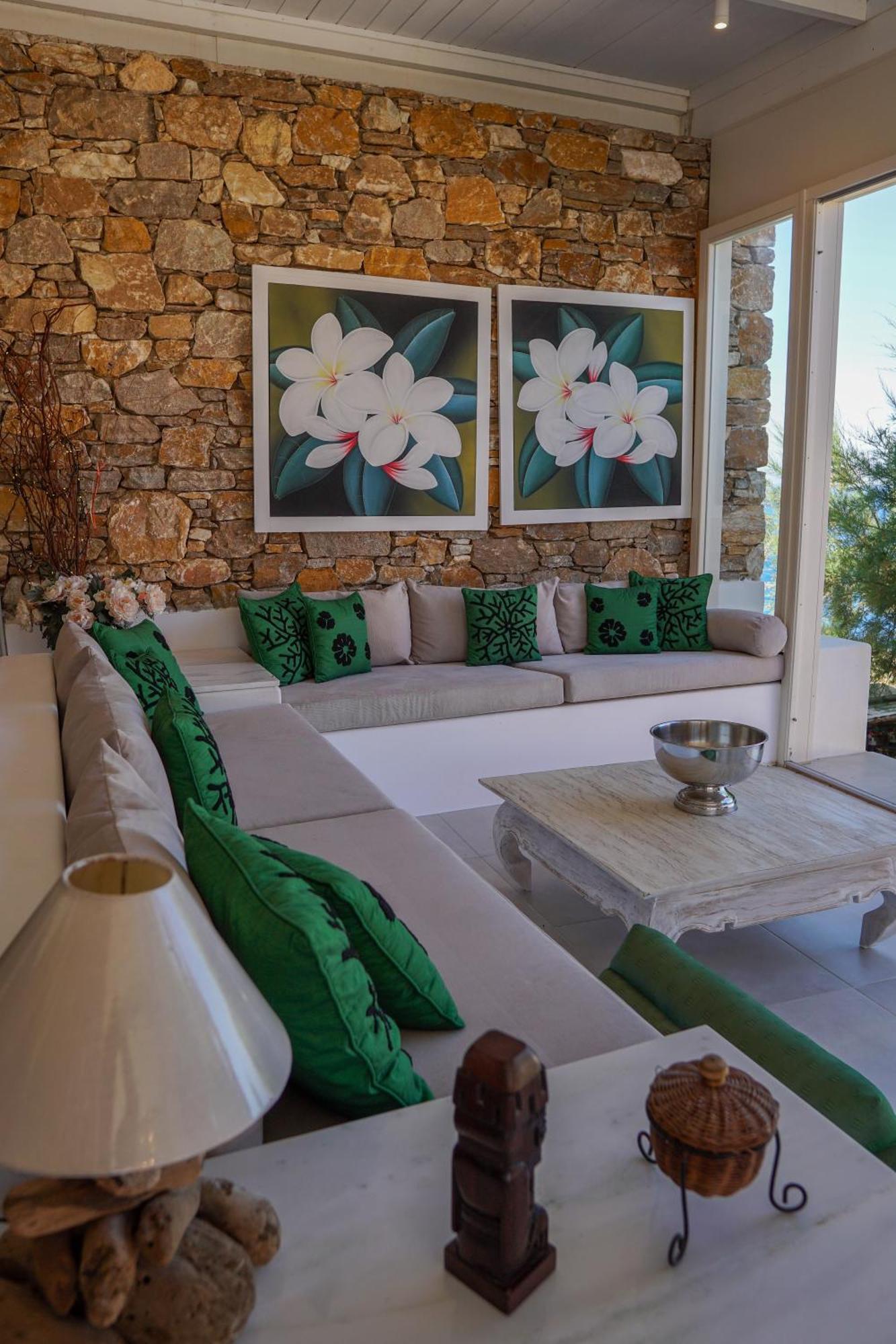 Villa Zen Dans Le Bleu Ермуполіс Екстер'єр фото